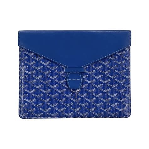 goyard grey clutch|Goyard envelope clutch.